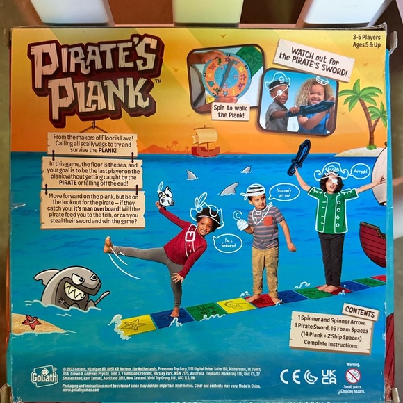 Pirate’s plank game great used condition - Picture 2 of 3